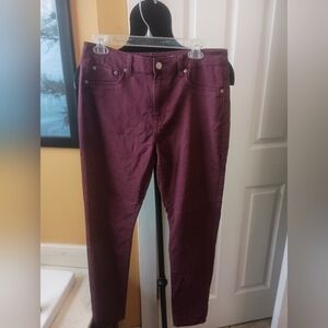 Aeropostale Burgundy Pants Size 10 Regular